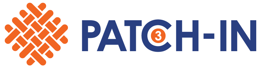 The Prevention and Treatment through a Comprehensive Care Continuum for HIV-affected Adolescents in Resource Constrained Settings Implementation Science Network (PATC³H-IN) logo in orange