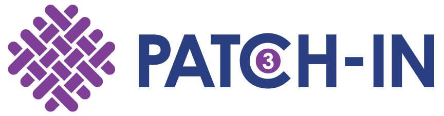 The Prevention and Treatment through a Comprehensive Care Continuum for HIV-affected Adolescents in Resource Constrained Settings Implementation Science Network (PATC³H-IN) logo in purple